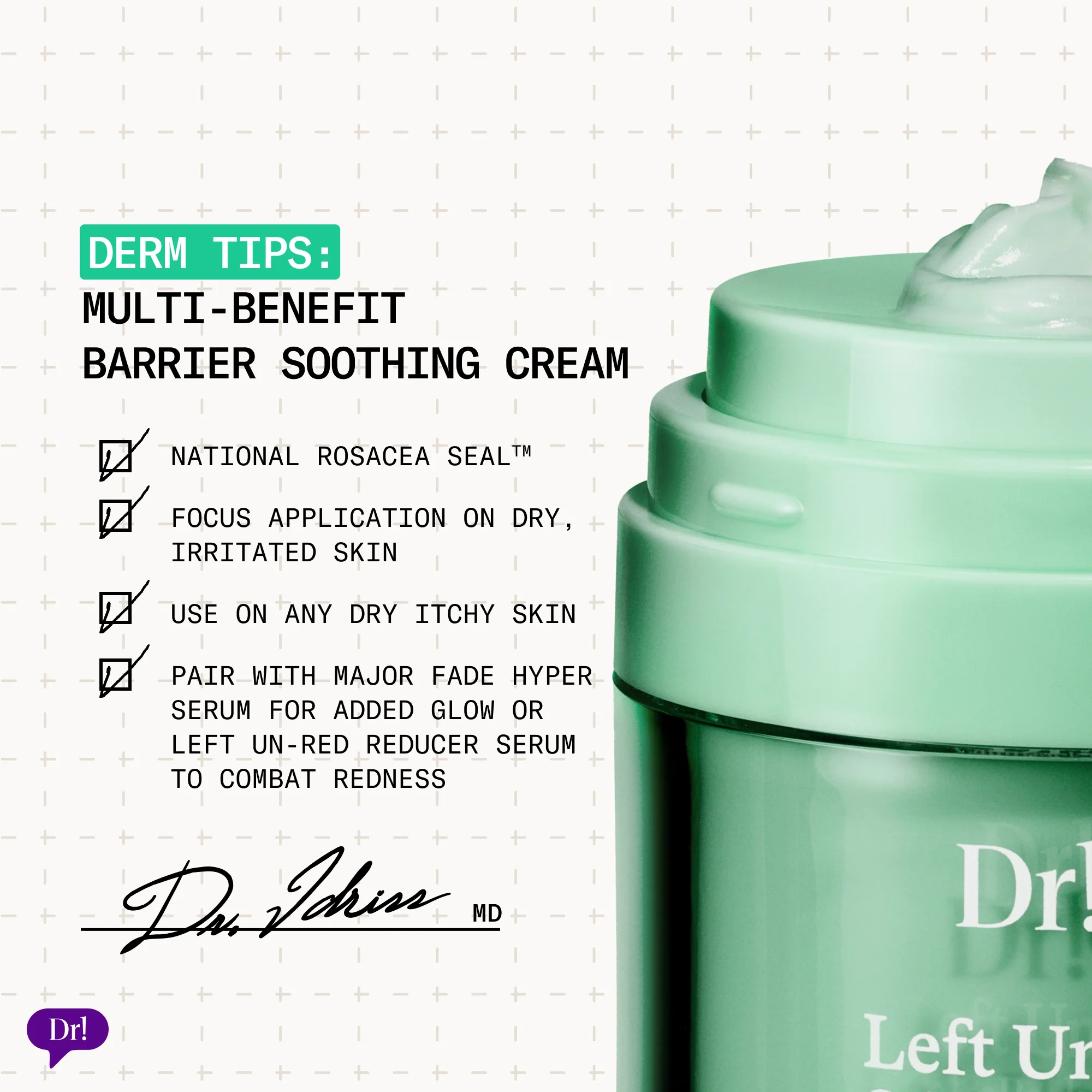 Left Un-Red CalmBack Cream - Image 7